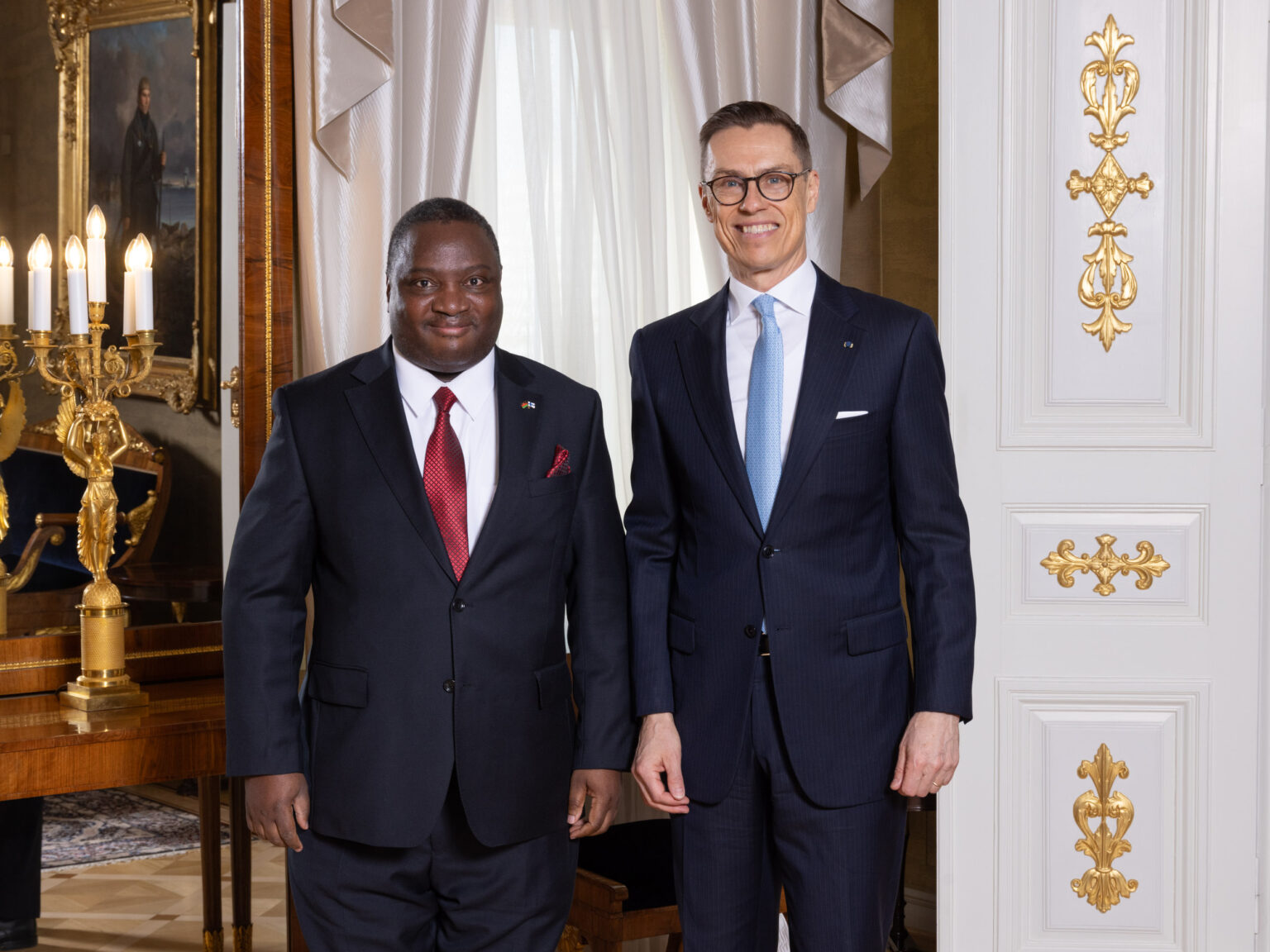 Malawi High Commissioner Presents Credentials to Finland President, Alexander Stubb